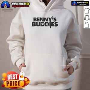 Alternative view of Nice Sam Bennett Wearing Benny's Buddies T-Shirt