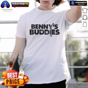 Nice Sam Bennett Wearing Benny's Buddies T-Shirt