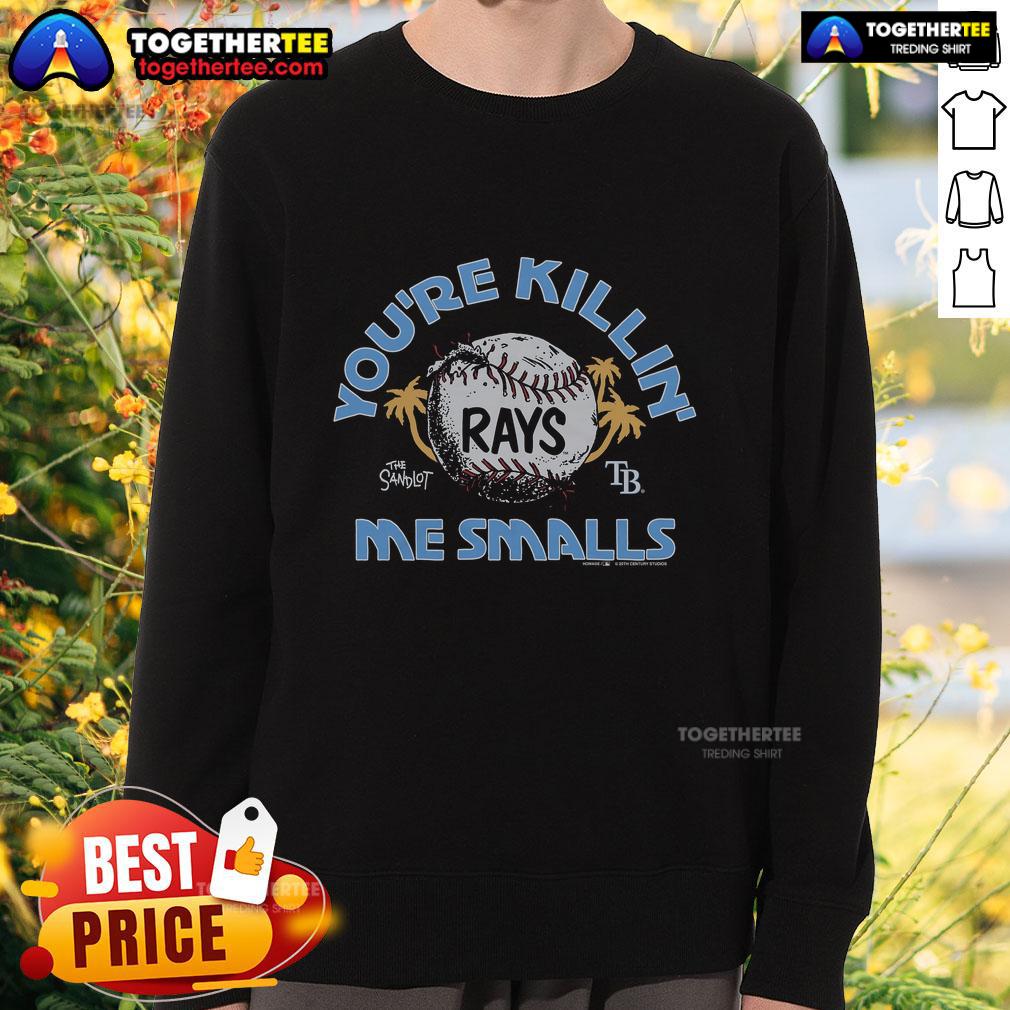 Official The Sandlot X Tampa Bay Rays You're Killin' Me Smalls T-Shirt - Image 5