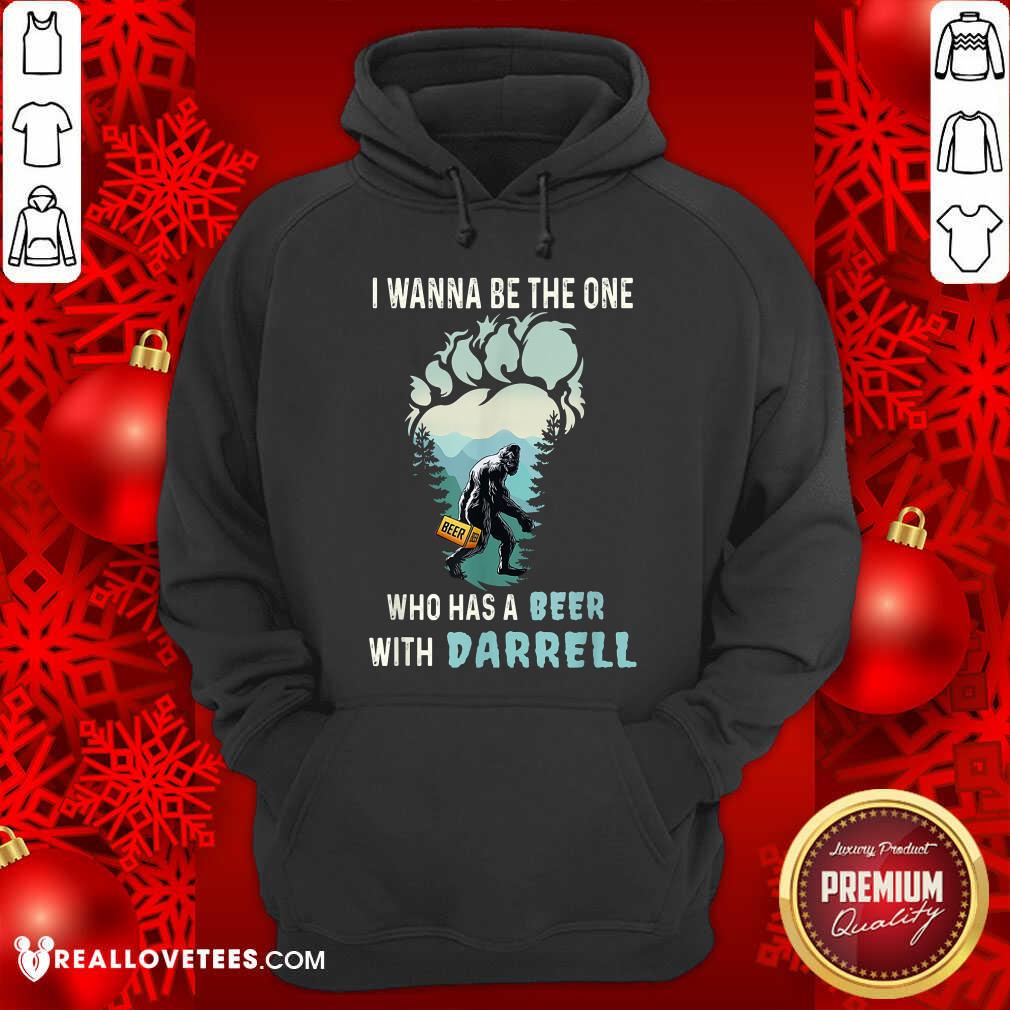Who Has A Beer With Darrell Shirt - Image 2