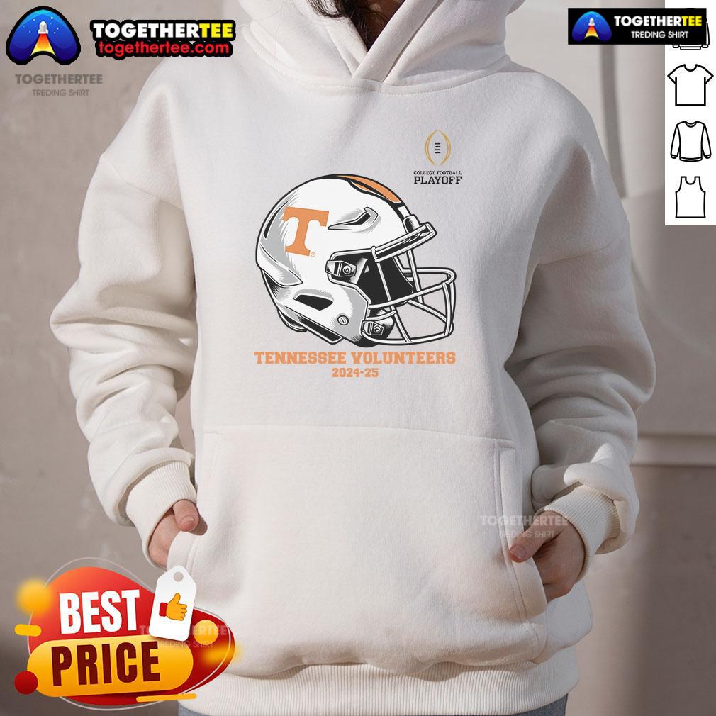 Nice College Football Playoff 2025 Tennessee Volunteers Helmet T-Shirt - Image 2