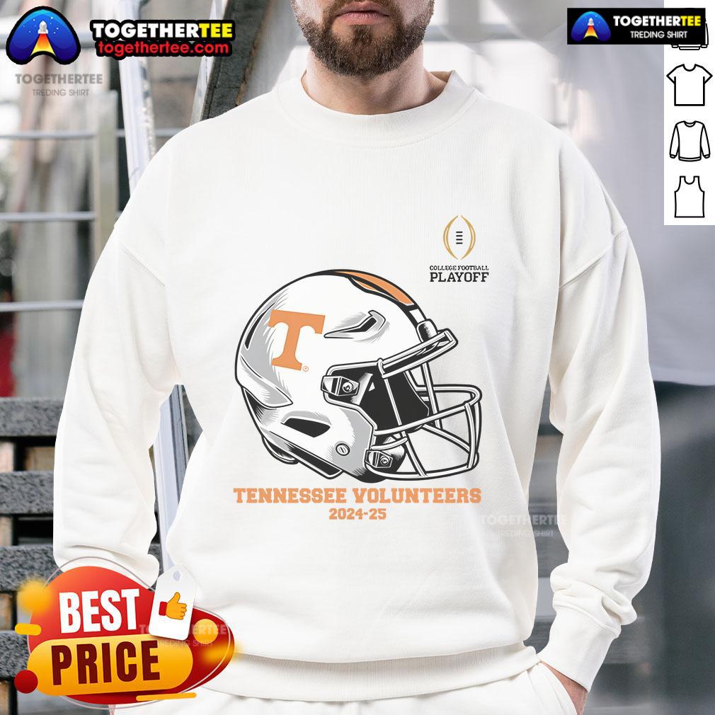 Nice College Football Playoff 2025 Tennessee Volunteers Helmet T-Shirt - Image 5