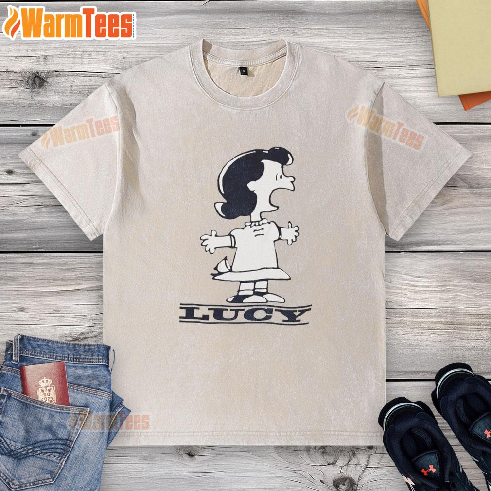 Official Lucy Van Pelt Peanuts 1960 T-Shirt - Image 6