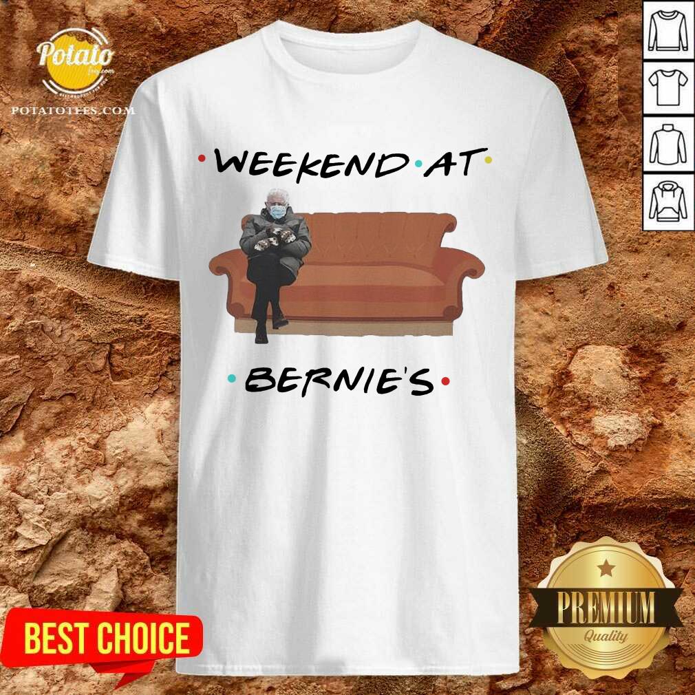 Premium Bernie Sanders And Cat Weekend At Bernie’s Shirt