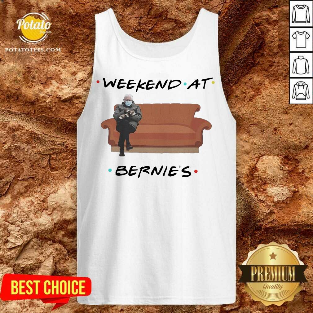 Premium Bernie Sanders And Cat Weekend At Bernie’s Shirt - Image 3