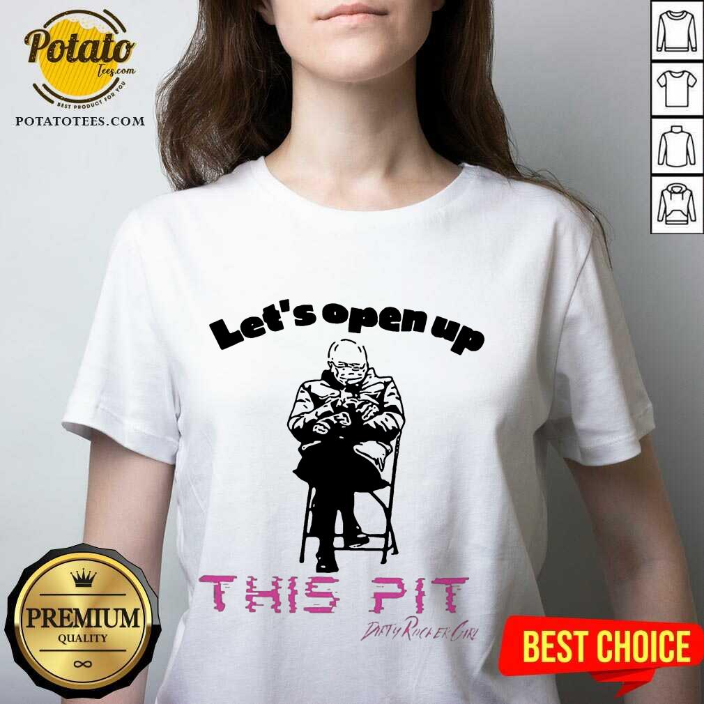 Pretty Bernie Sanders Let’s Open Up This Pit Shirt - Image 2
