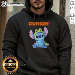 Alternative view of Awesome Stitch Cosplay Crocodile X Dunkin' Donuts T-Shirt