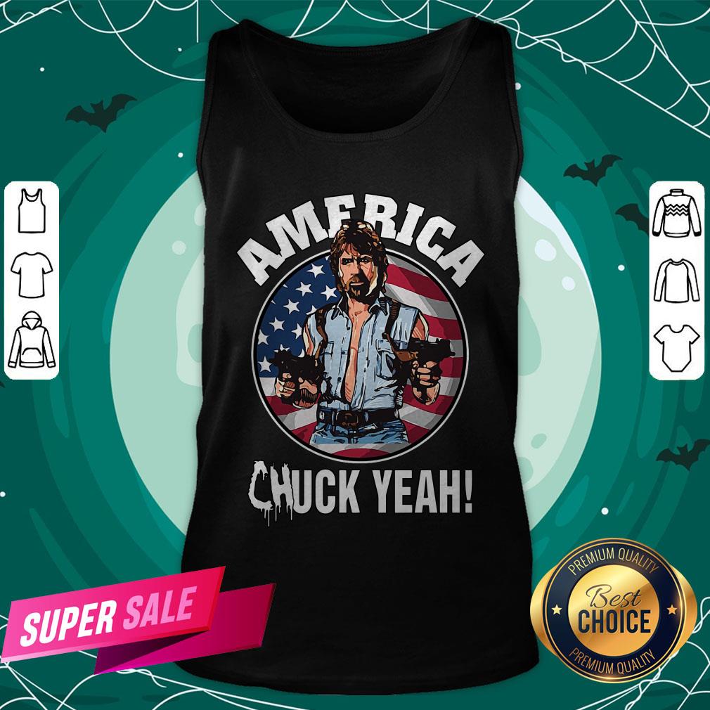 Official America Chuck Yeah Shirt - Image 3