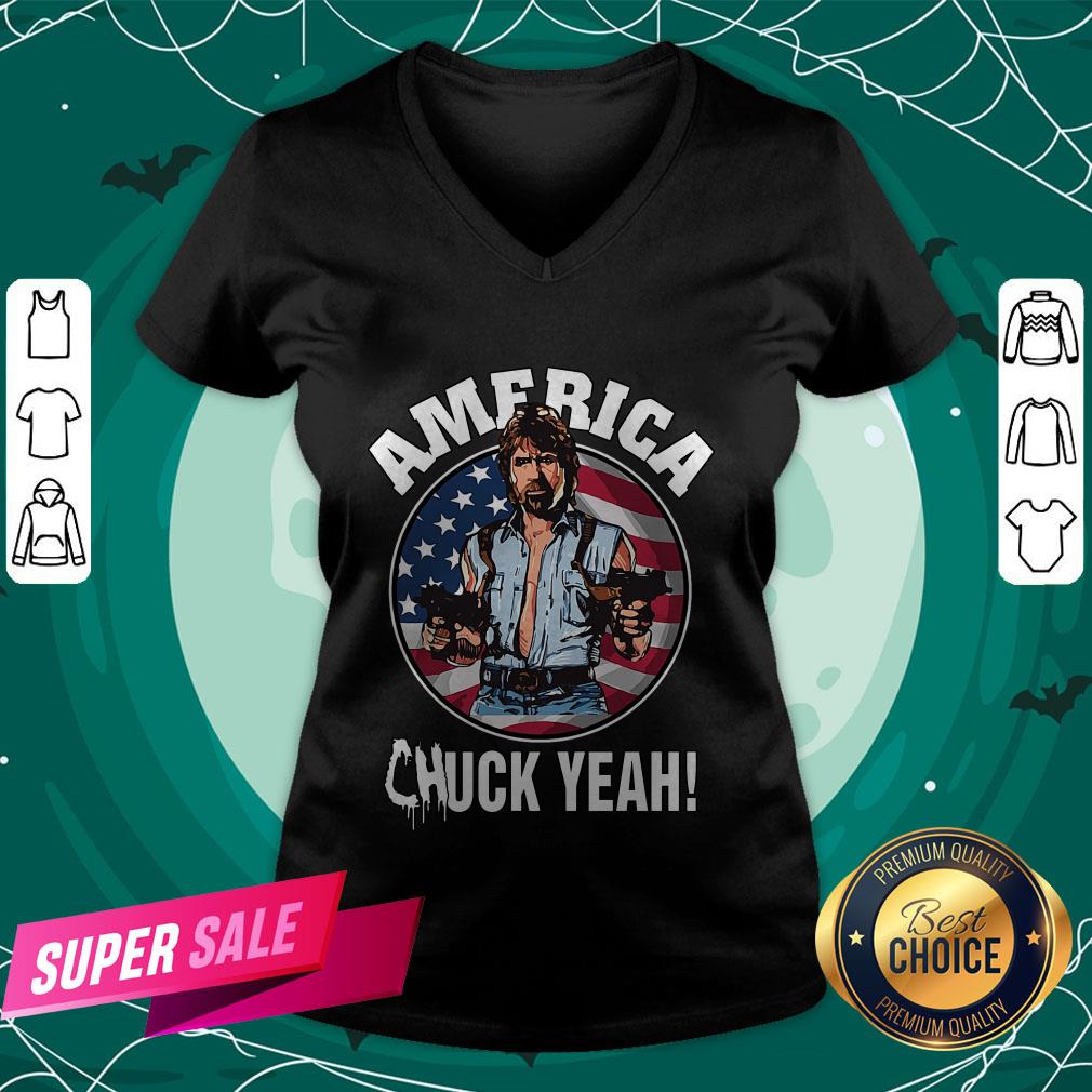 Official America Chuck Yeah Shirt - Image 2