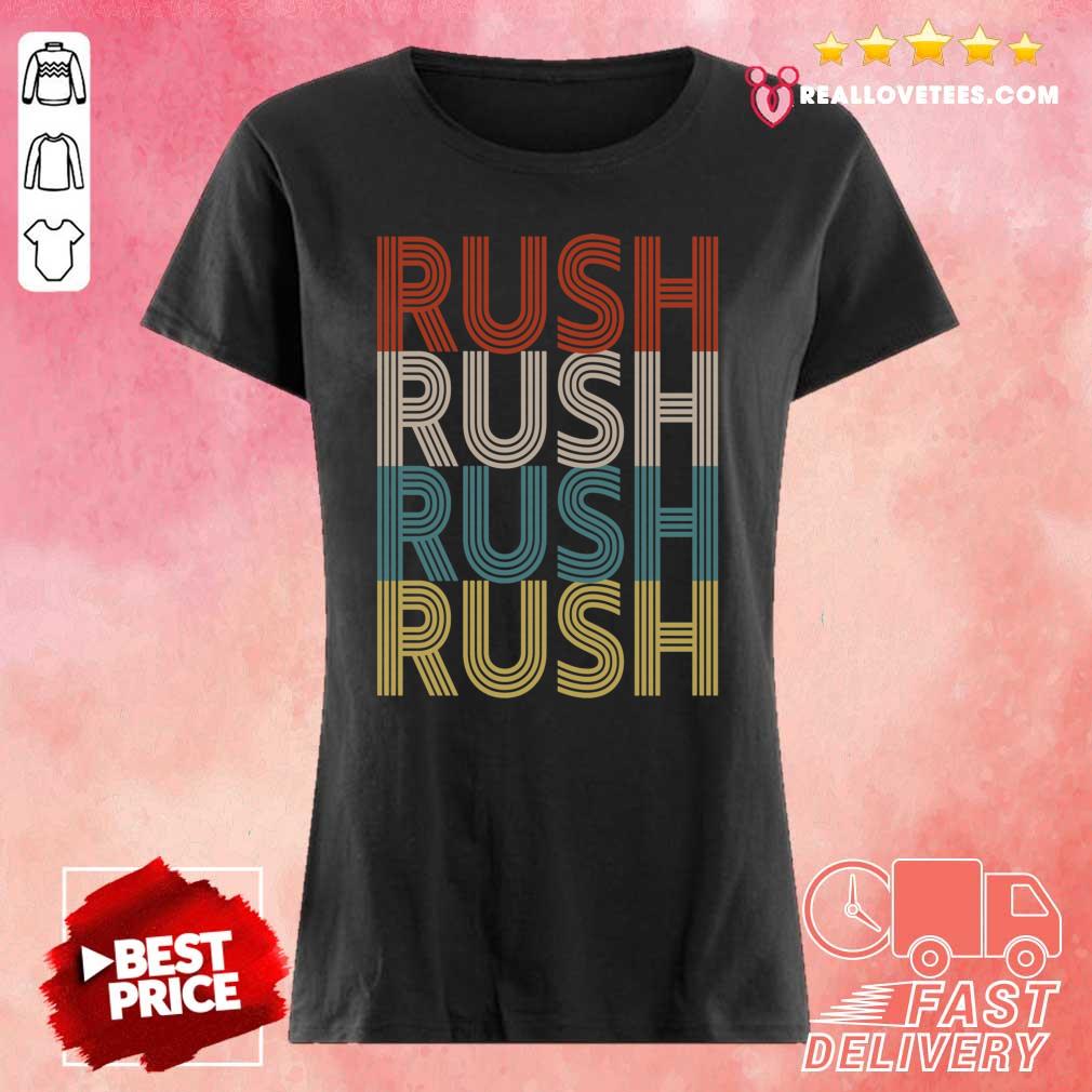 Pretty Rush Rush Rush Rush Limbaugh Vintage Shirt - Image 3