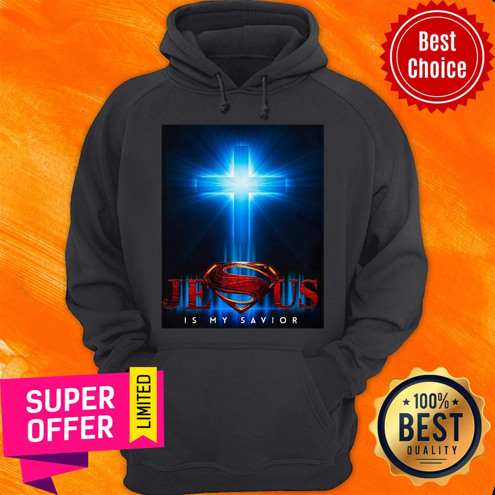 Top Jesus Is My Savior Superman Shirt - Image 3