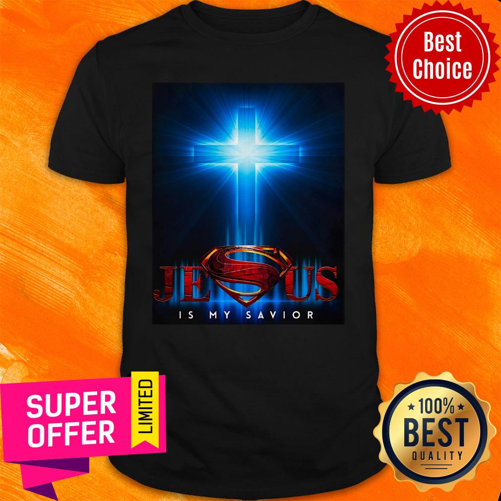 Top Jesus Is My Savior Superman Shirt
