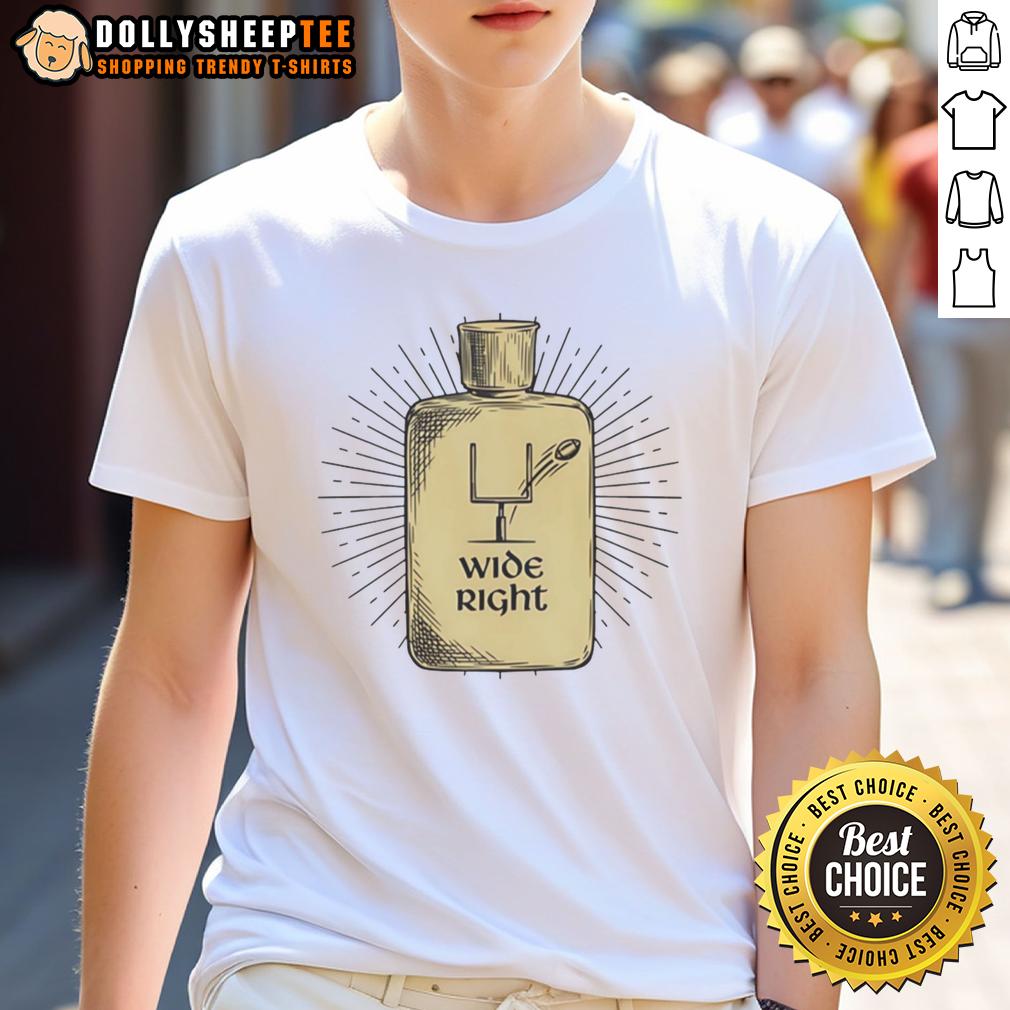 Happy Wide Right Holy Water T-Shirt