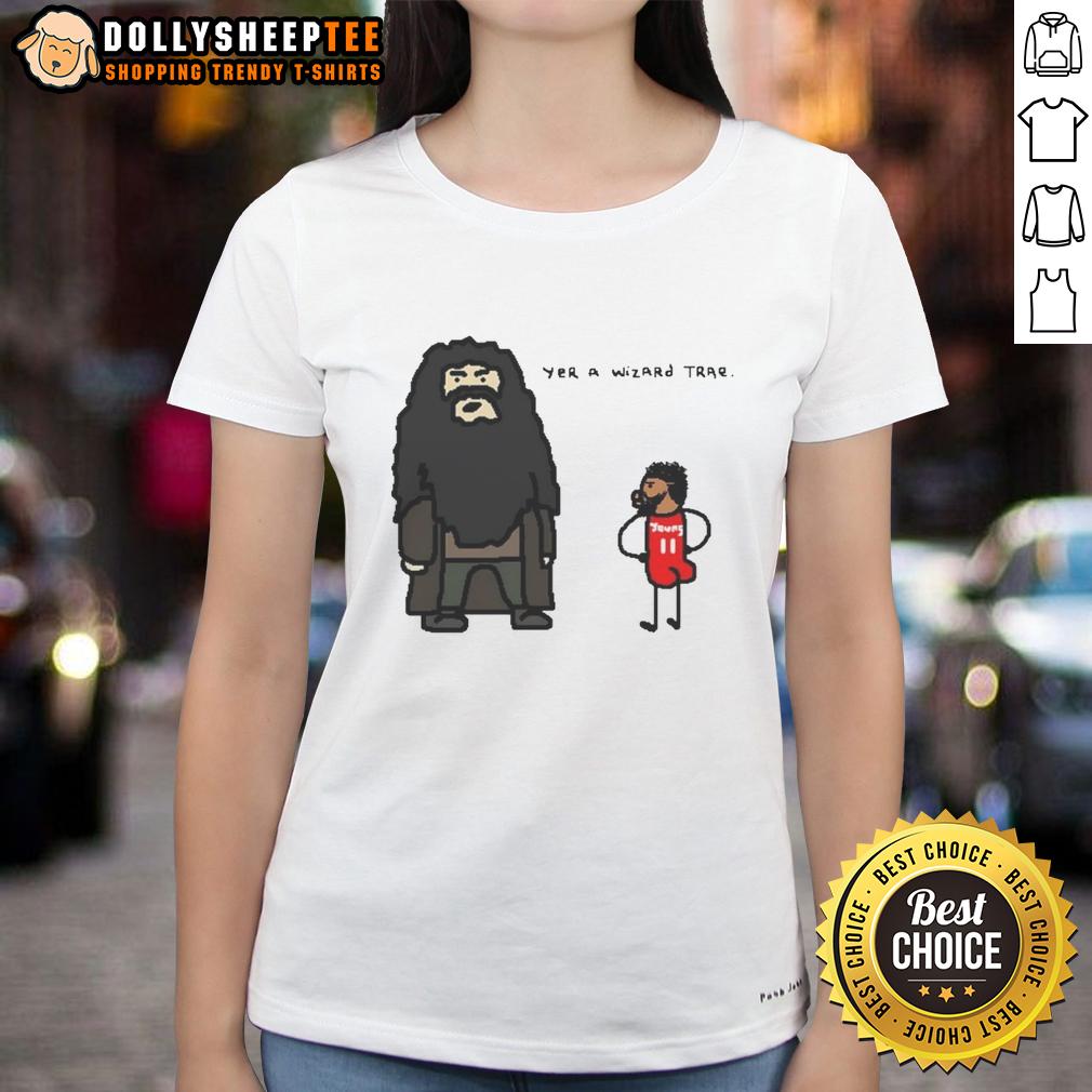 Happy Yer A Wizard Trae T-Shirt - Image 3