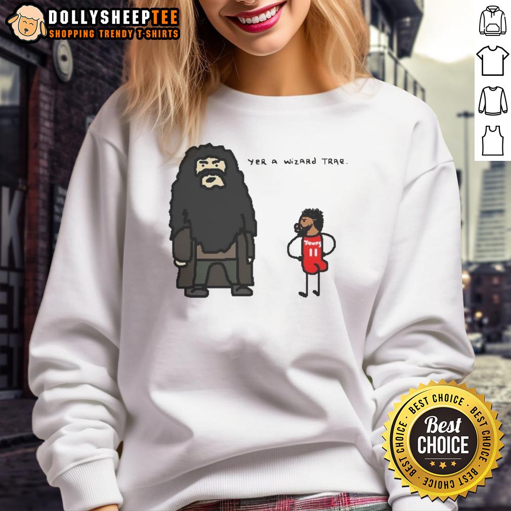 Happy Yer A Wizard Trae T-Shirt - Image 5