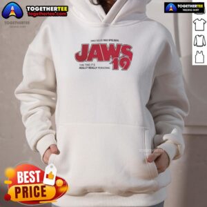 Alternative view of Official Jaws 19 This Time It's Really Really Personal I'll Go To Jail For My Kids T-Shirt