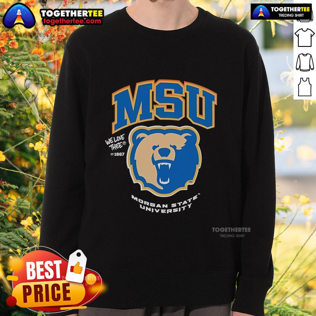 Official The Yard Essentials Morgan State University T-Shirt - Image 5