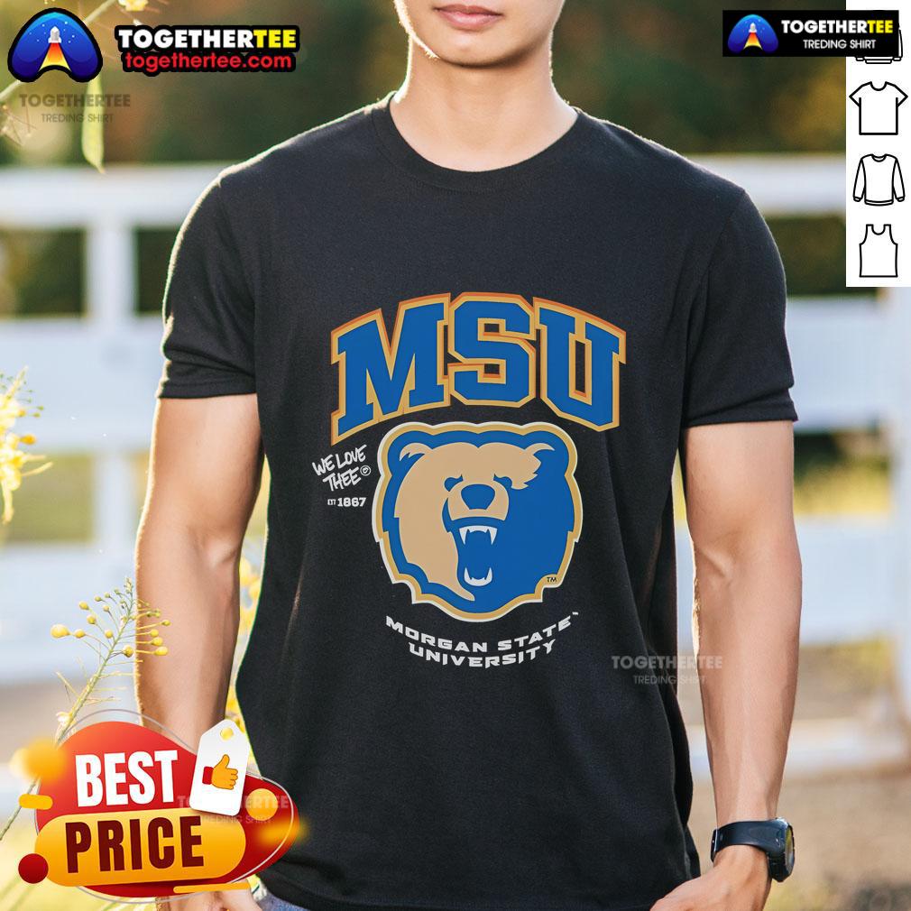 Official The Yard Essentials Morgan State University T-Shirt
