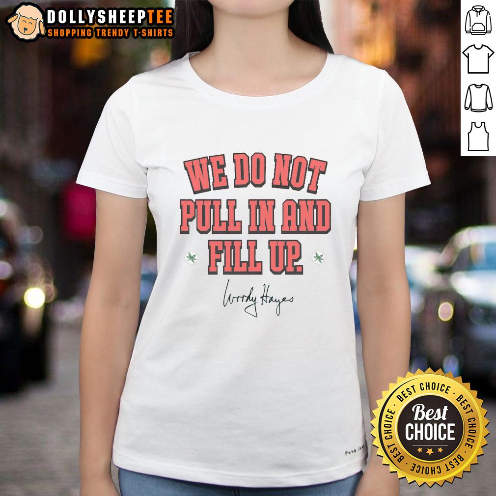 Nice Ohio State Woody Hayes The Game Rivalry T-Shirt - Image 3