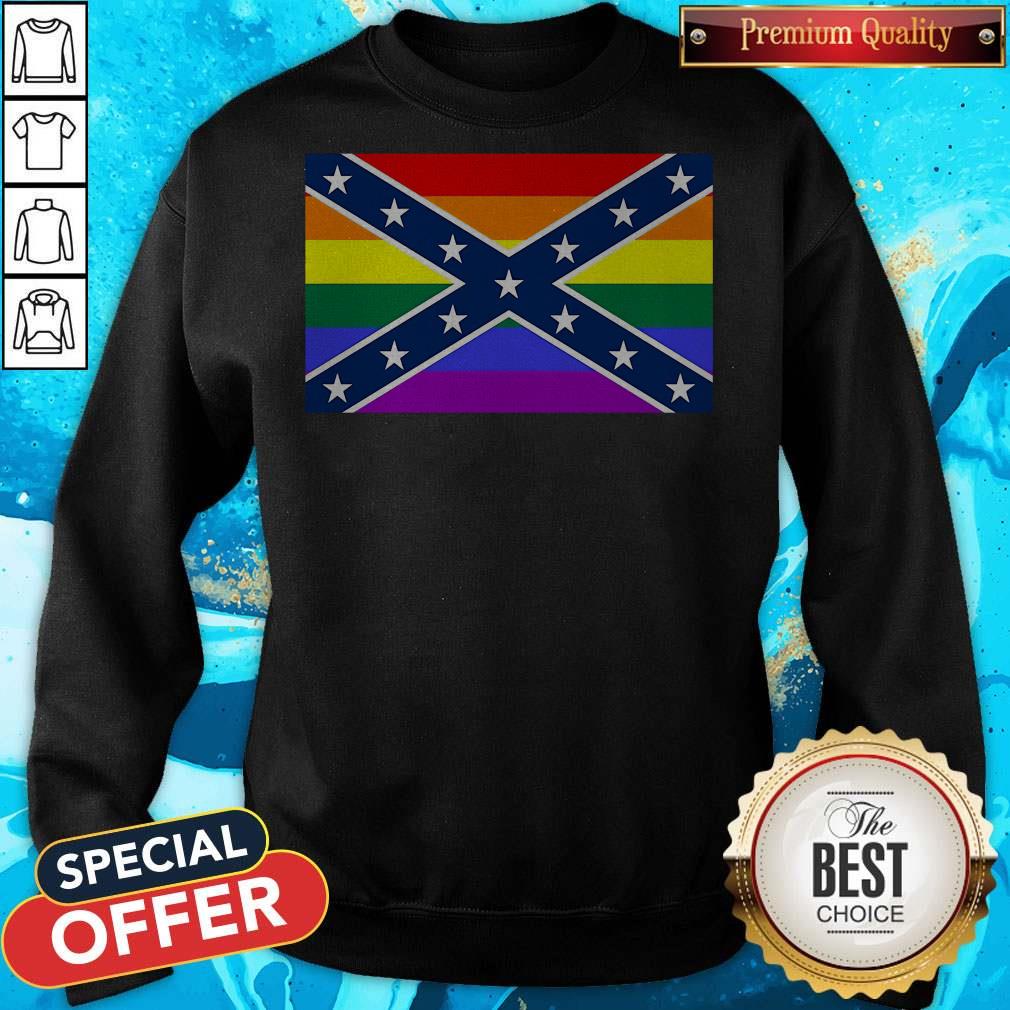 LGBT Confederate Flag Shirt - Image 2