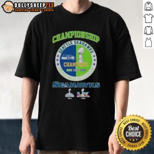 Premium Seattle Seahawks Super Bowl LX Championship T-Shirt