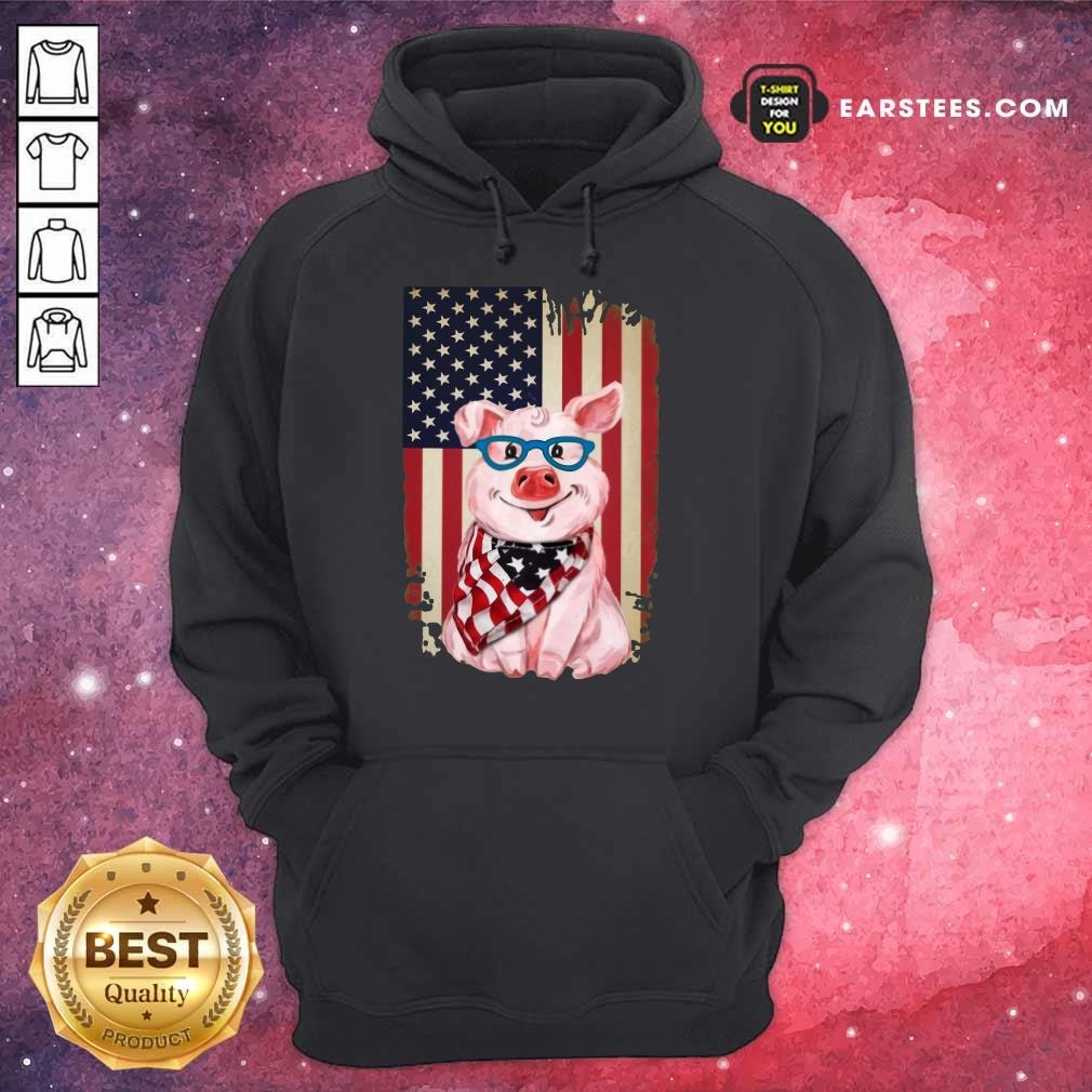 Hot Pig American Flag Shirt - Image 4