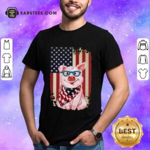 Hot Pig American Flag Shirt