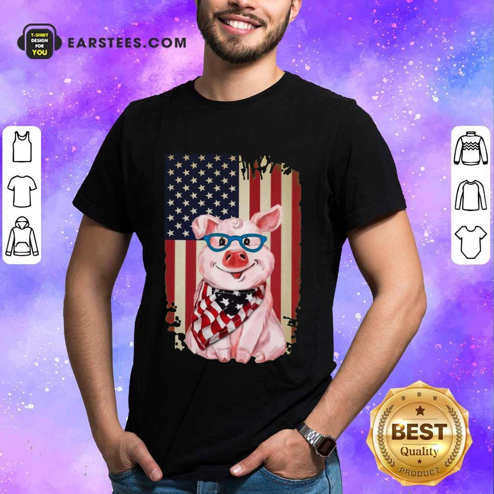 Hot Pig American Flag Shirt