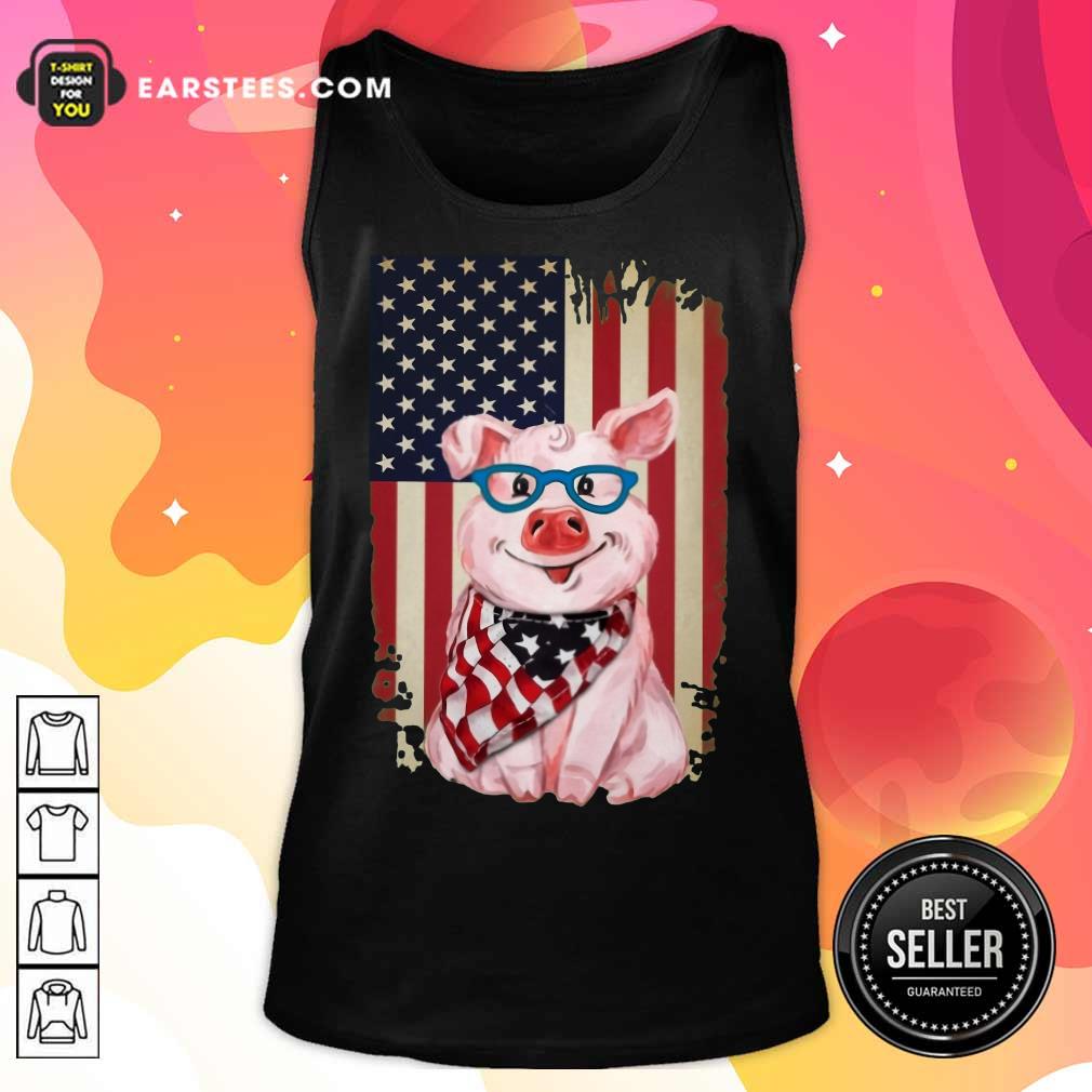 Hot Pig American Flag Shirt - Image 2