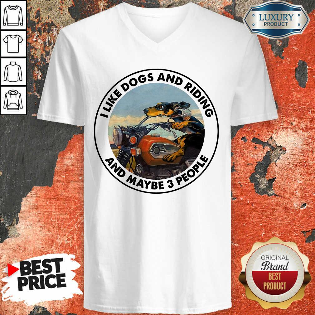 I Like Dogs And Riding Shirt - Image 2