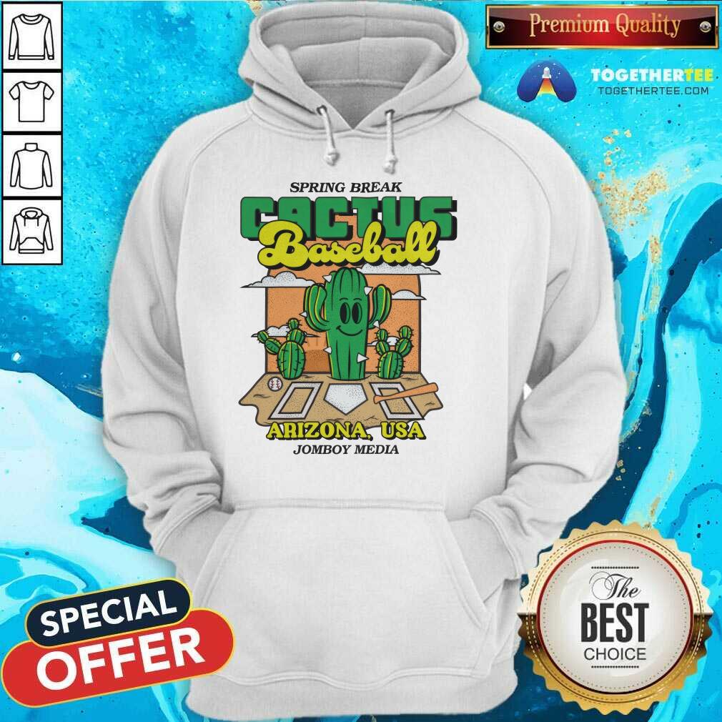 Spring Break Cactus Baseball Arizona Usa Jomboy Media T-shirt - Image 2