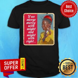 Nice Inauguration Poet Amanda Gorman Merge Mercy Might Right Shirt