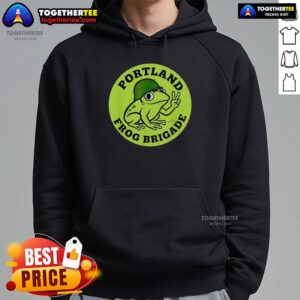 Alternative view of Awesome Portland Frog Brigade Protest T-Shirt
