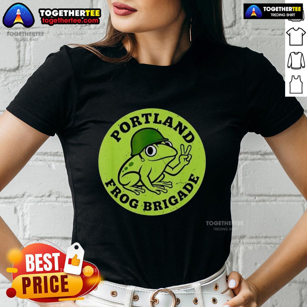 Awesome Portland Frog Brigade Protest T-Shirt - Image 3