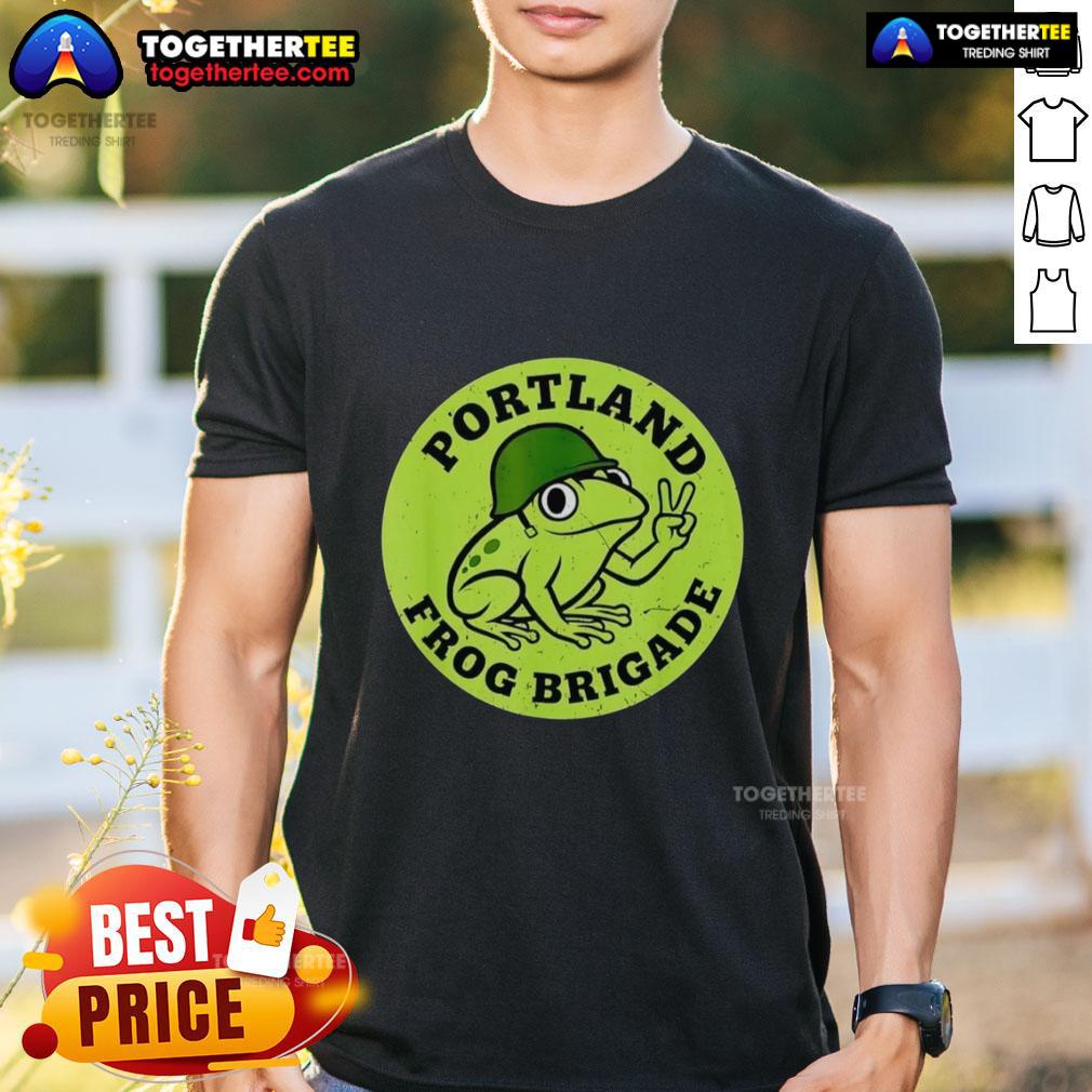 Awesome Portland Frog Brigade Protest T-Shirt
