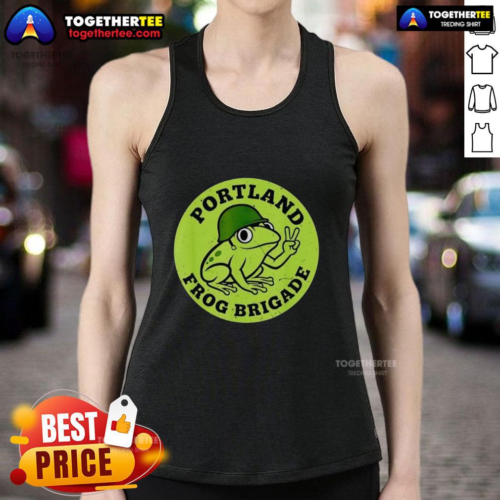 Awesome Portland Frog Brigade Protest T-Shirt - Image 4