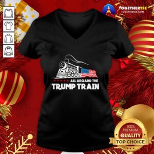 Alternative view of Great 2020 All Aboard The Trump Train Keep America Great Signature Shirt