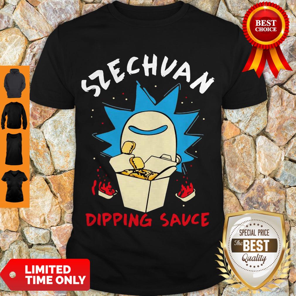 Premium Rick And Morty Rick’s Szechuan Dipping Sauce Adult Shirt