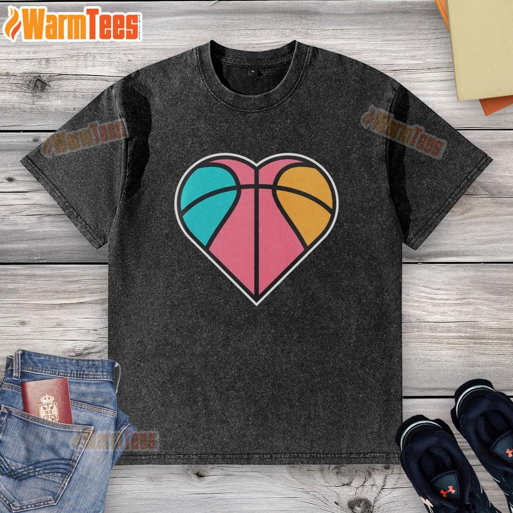 Awesome Satx Basketball Heart San Antonio Spurs Nba T-Shirt - Image 6