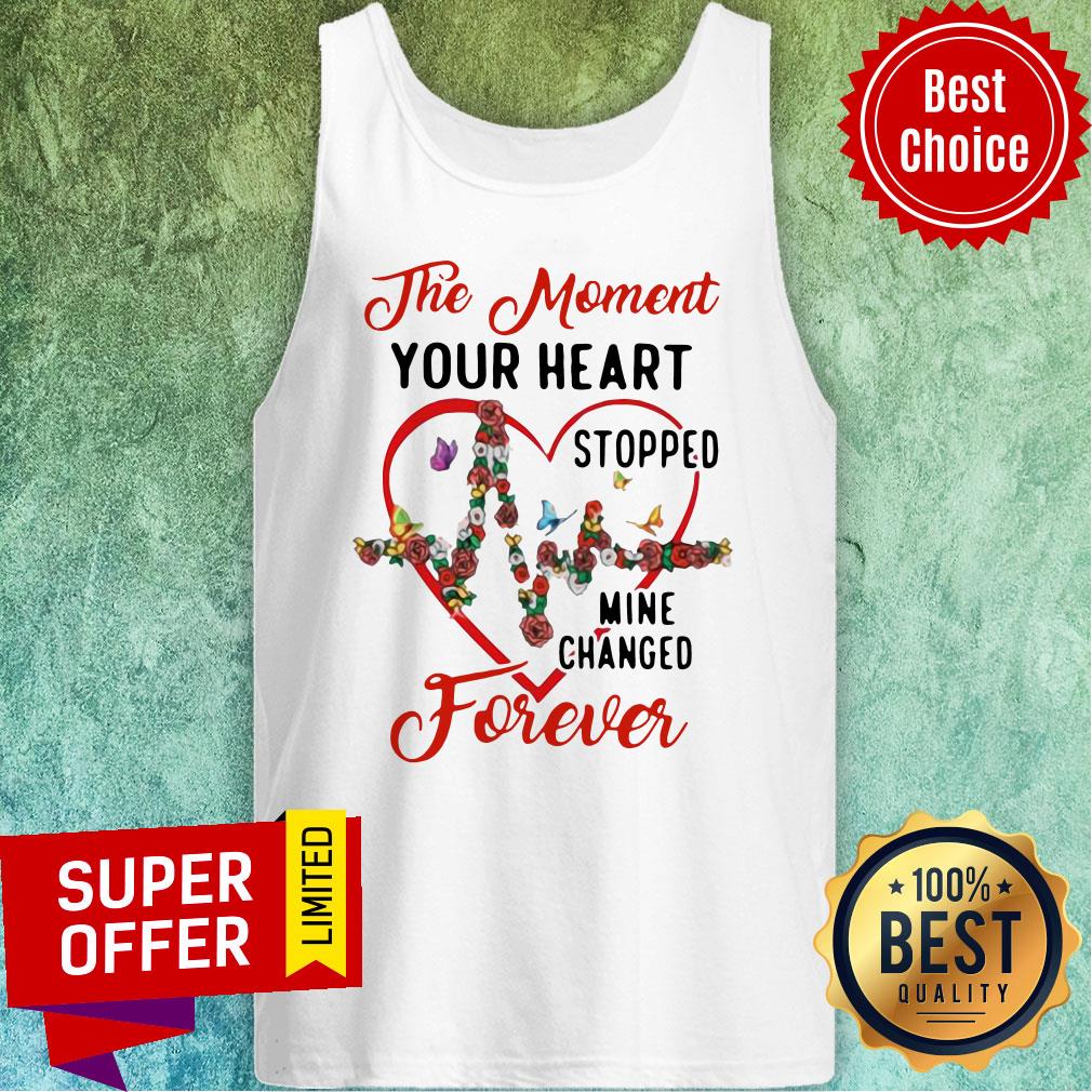 Heartbeat The Moment Your Heart Stopped Mine Changed Forever Shirt - Image 4