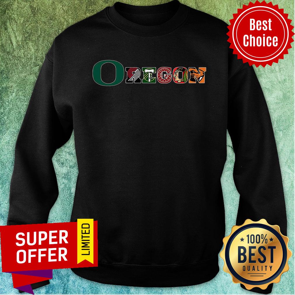 Oregon Portland Trail Blazers Portland Timbers Portland Thorns Portland Winterhawks Oregon State Beavers Shirt - Image 5