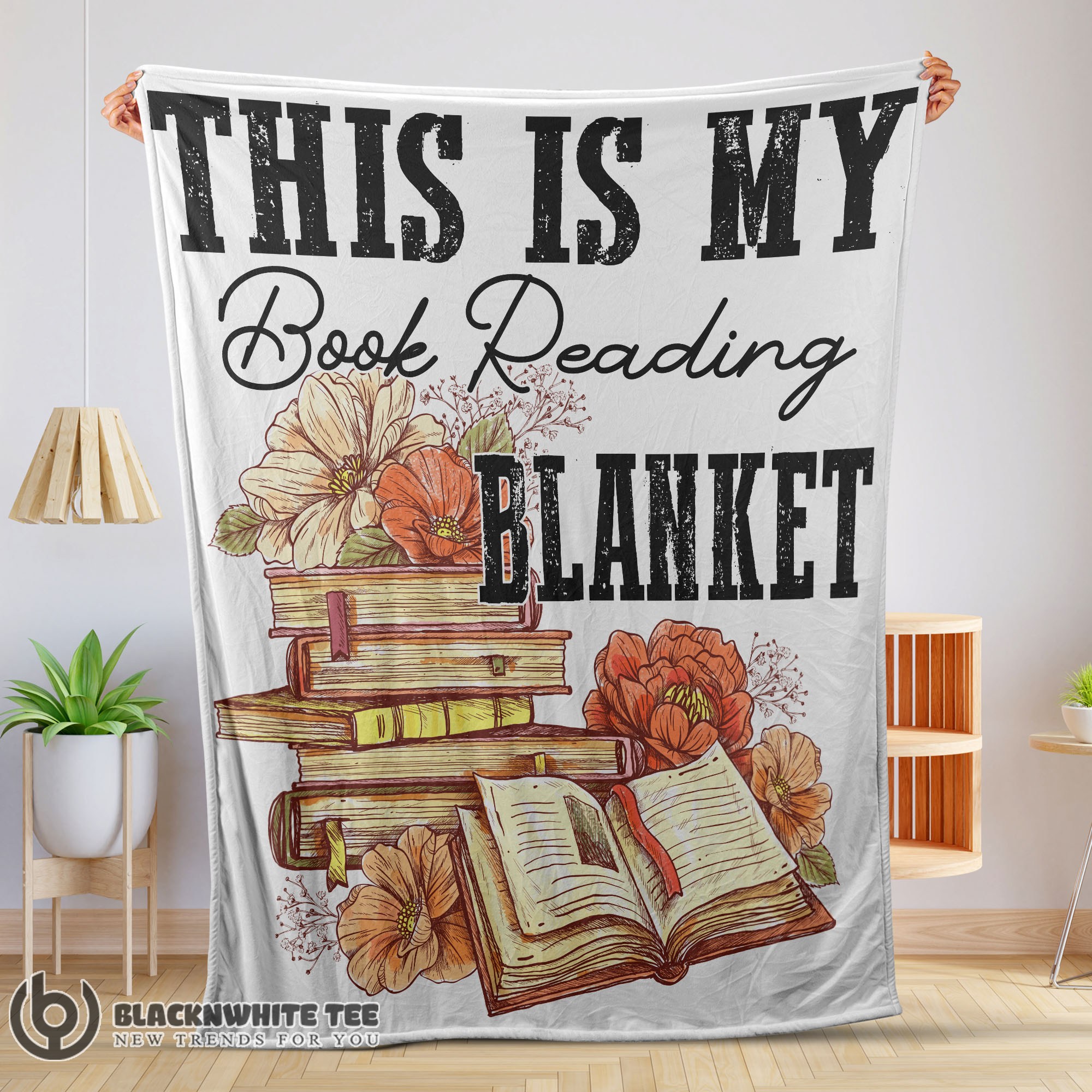 Official Premium This Is My Book Reading Blanket Fleece Customized Blanket