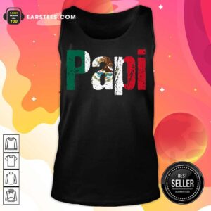 Alternative view of Top Papi Mexico Flag Shirt