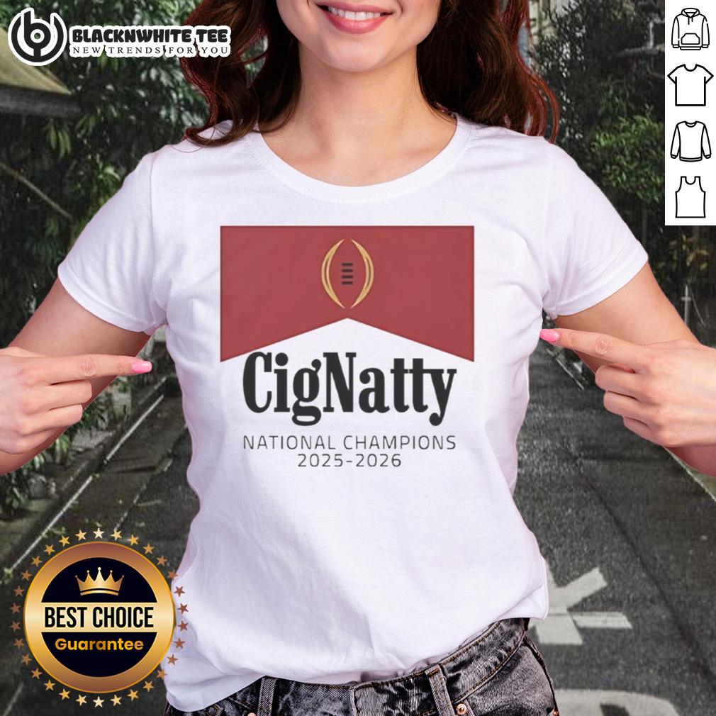 Awesome Cignatty Curt Cignetti National Champions 2025-2026 T-Shirt - Image 3