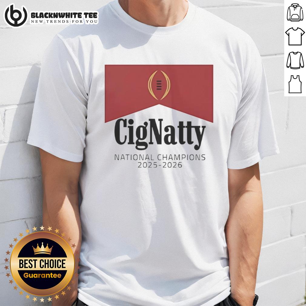 Awesome Cignatty Curt Cignetti National Champions 2025-2026 T-Shirt