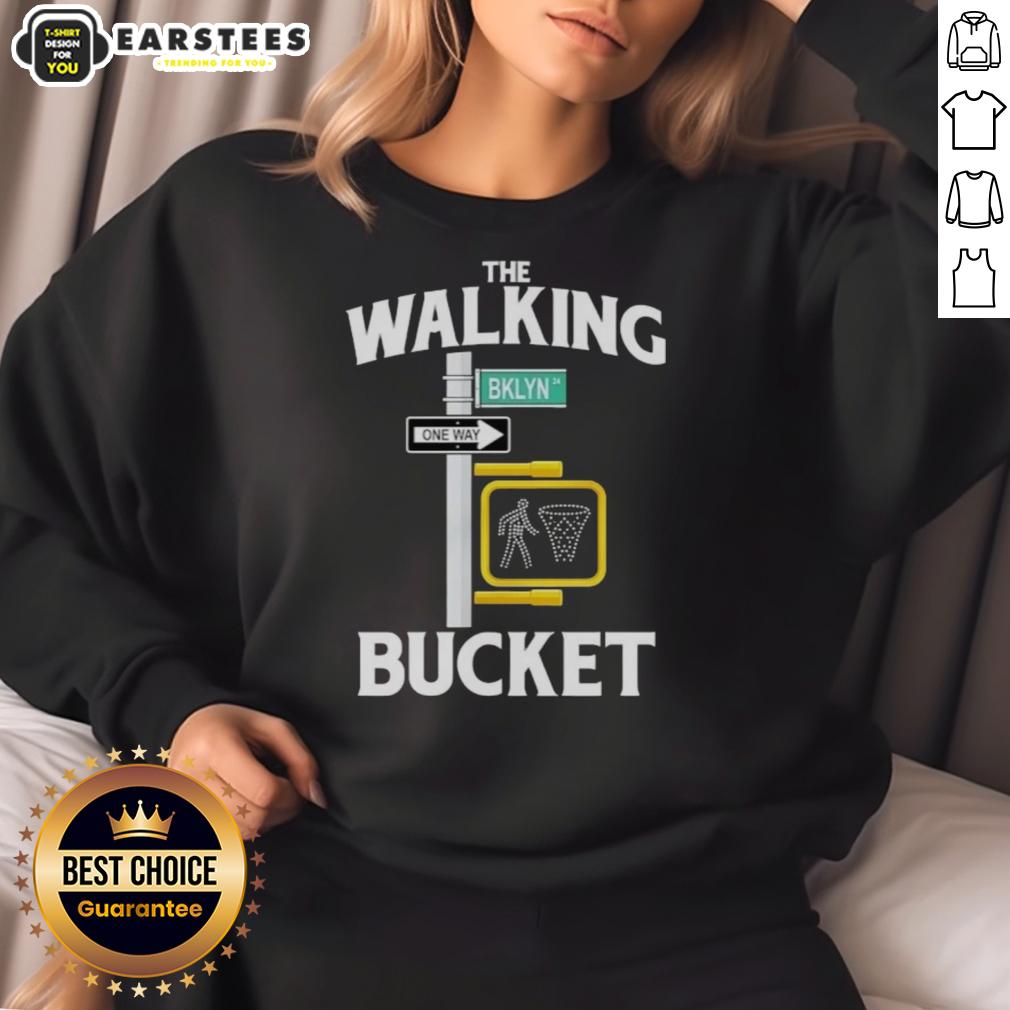 Good Brooklyn Nets The Walking Bucket T-Shirt - Image 5