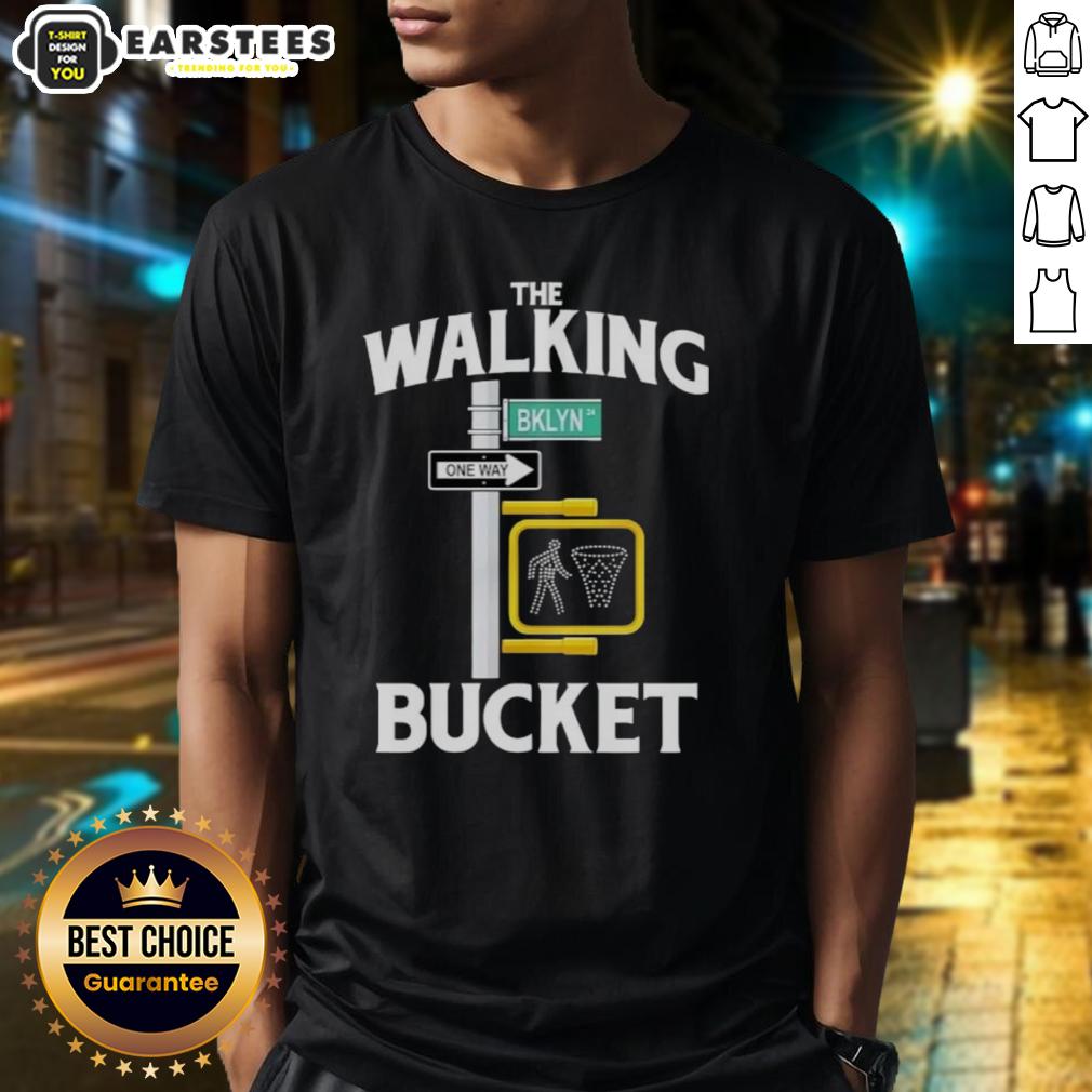 Good Brooklyn Nets The Walking Bucket T-Shirt