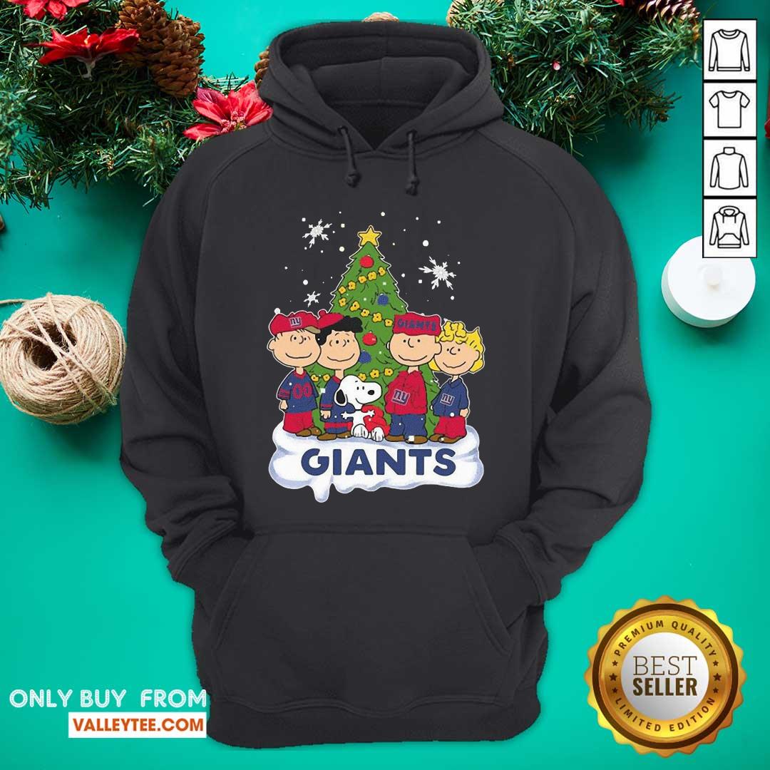 Attractive Snoopy The Peanuts New York Giants Shirt - Image 3
