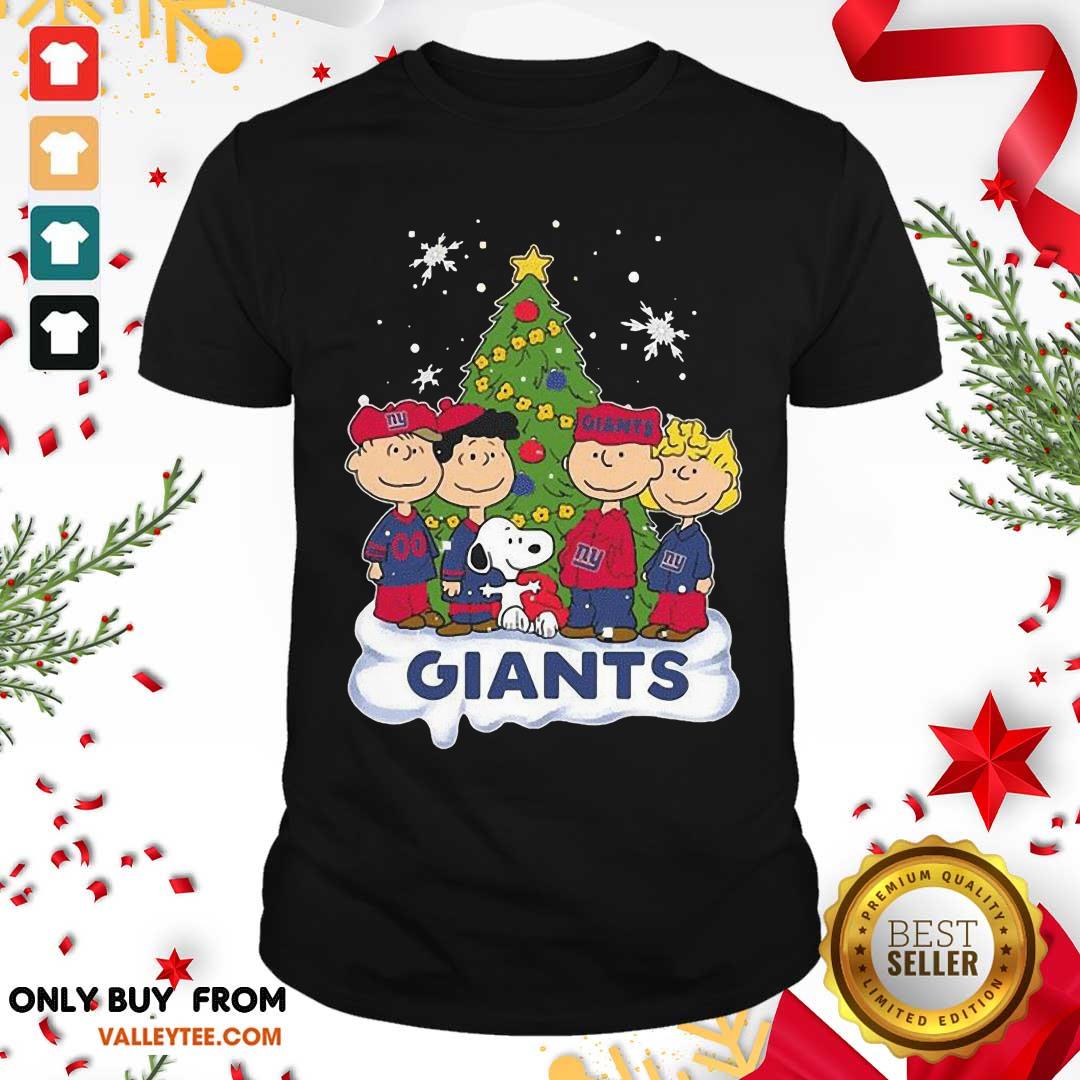 Attractive Snoopy The Peanuts New York Giants Shirt