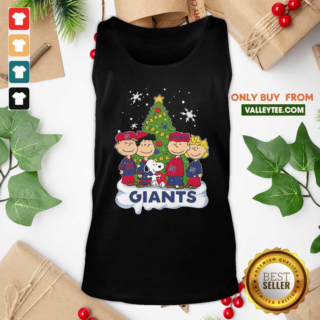 Attractive Snoopy The Peanuts New York Giants Shirt - Image 5